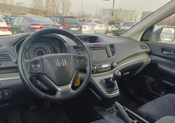 Honda CR-V cena 43900 przebieg: 254700, rok produkcji 2014 z Warszawa małe 379